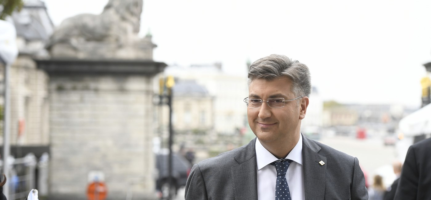 Predsjednik Vlade Plenković u Bruxellesu: Hrvatska cijelo vrijeme poziva Sloveniju na dijalog 